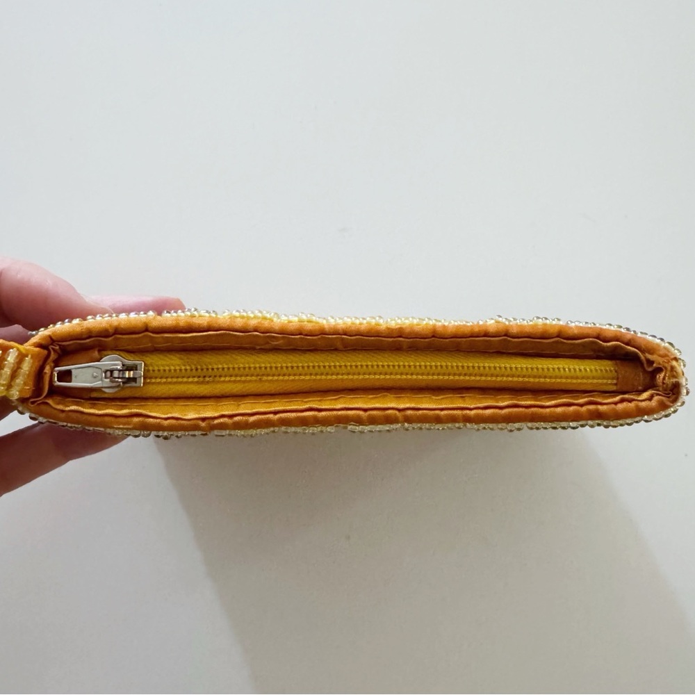 Beaded Small Card/Coin Pouch - Picture 3 of 10